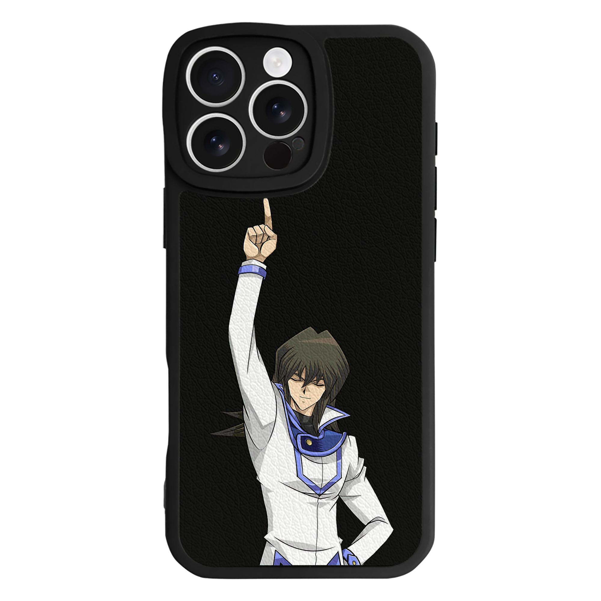 遊☆戯☆王 Yu-Gi-Oh! 【iPhone 16シリーズ対応】シリコンスマホケース（レザー調） 材質：シリコン